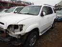2005 Toyota Sequoia Limited White 4.7L AT 4WD #Z21675